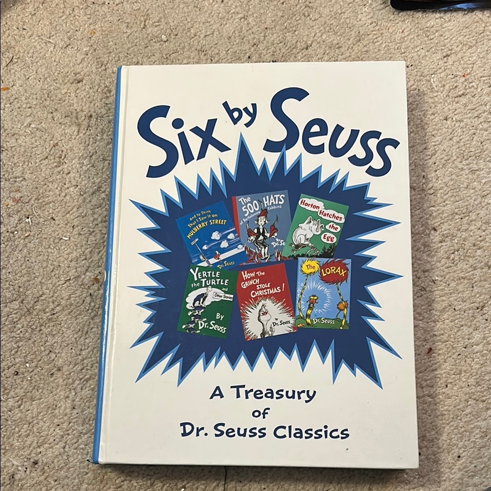 Six by Seuss Hardcover Treasury Book of Dr. Seuss Classics